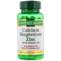 Calcium Magnesium Zinc + Vitamin D3 100 caps