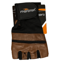 Перчатки для фитнеса Maraton Classic Brown
