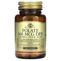 Folate 666 mcg DFE 250 tab