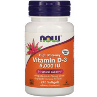 Vitamin D3 5000ME 240 caps