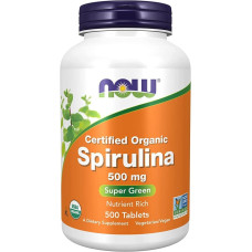 Organic Spirulina 500 mg 500 tab