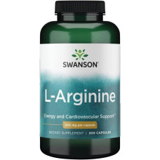L-Arginine 500 mg 200 caps