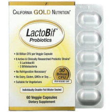 LactoBif пробиотики 30 млрд КОЕ 60 капсул