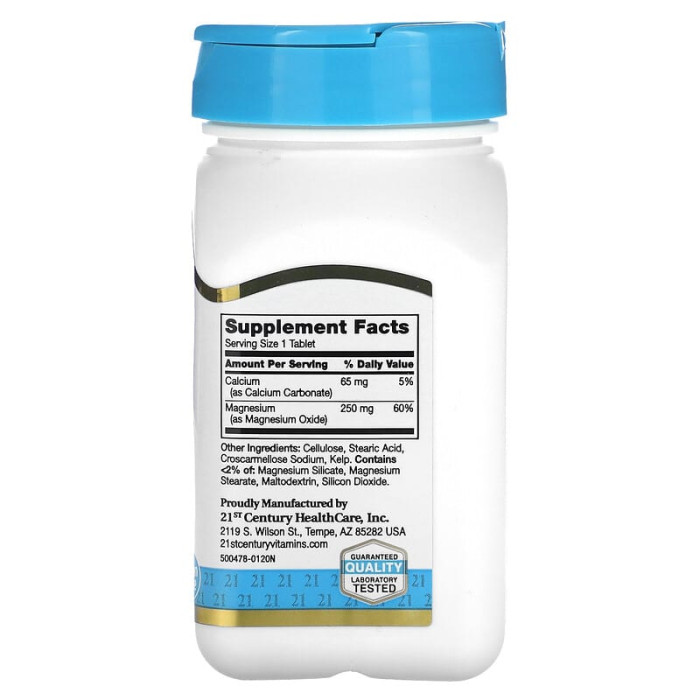 Magnesium 250 mg 110 tab