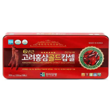 Kanghwa Korean red ginseng extract gold 120 caps