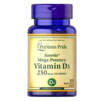 Vitamin D3 10.000 IU 100 softgels