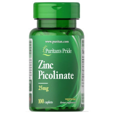 Zinc picolinate 25 mg 100 caps