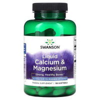 Liquid Calcium & Magnesium 100 caps