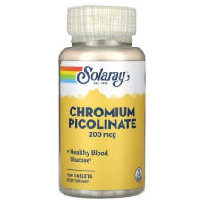 Chromium Picolinate 200 mcg 100 tab