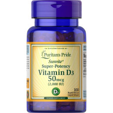 Vitamin D3 2000 IU 100 caps