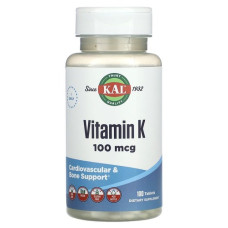 Vitamin K 100 mcg 100 tab