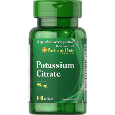 Potassium Citrate 99 mg 100 tab