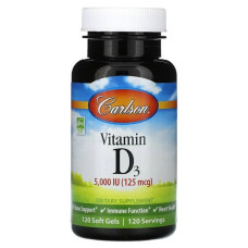 Vitamin D3 5000 IU 120 caps