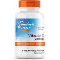 Vitamin D3 125 mcg (5000 IU) 360 caps