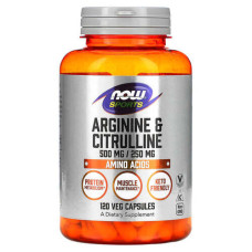 Arginine & Citrulline 100 caps