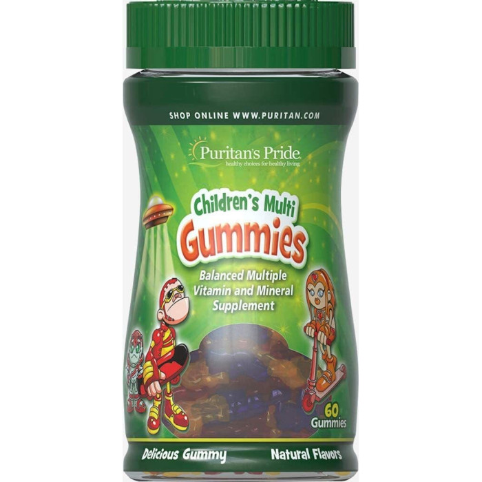 Children's multivitamins and mineral gummies  60 caps