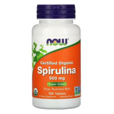 Organic Spirulina 500 mg 100 tab