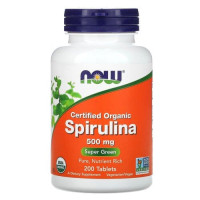 Organic Spirulina 500 mg 200 tab