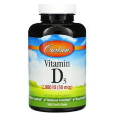 Vitamin D3 50 mcg (2000 IU) 360 caps