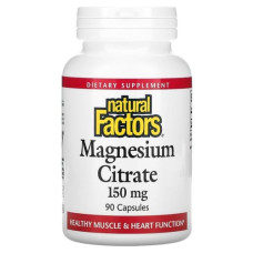 Magnesium Citrate 150 mg 90 caps