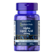 Alpha lipoic Acid 100 mg 60 caps